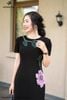 Đầm đen ôm chiêu dương DL944