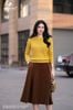 Áo len vàng hoạ tiết KĐH AL43