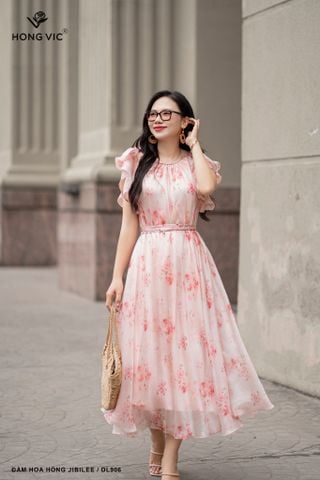 Đầm hoa hồng Jubilee DL906