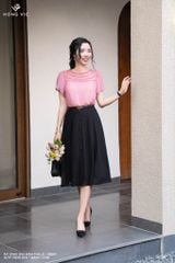 Zuýp voan đen 7 mảnh CV20