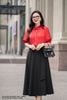Zuýp đen đai hông CV404