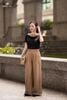 Áo lụa đen vũ như SM799