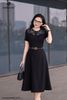Đầm đen phối ren DL930