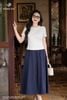 Áo cotton trắng mí ngực SM878