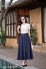 Áo cotton trắng mí ngực SM878