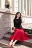 Áo cotton đen dún hông tay lỡ SM618