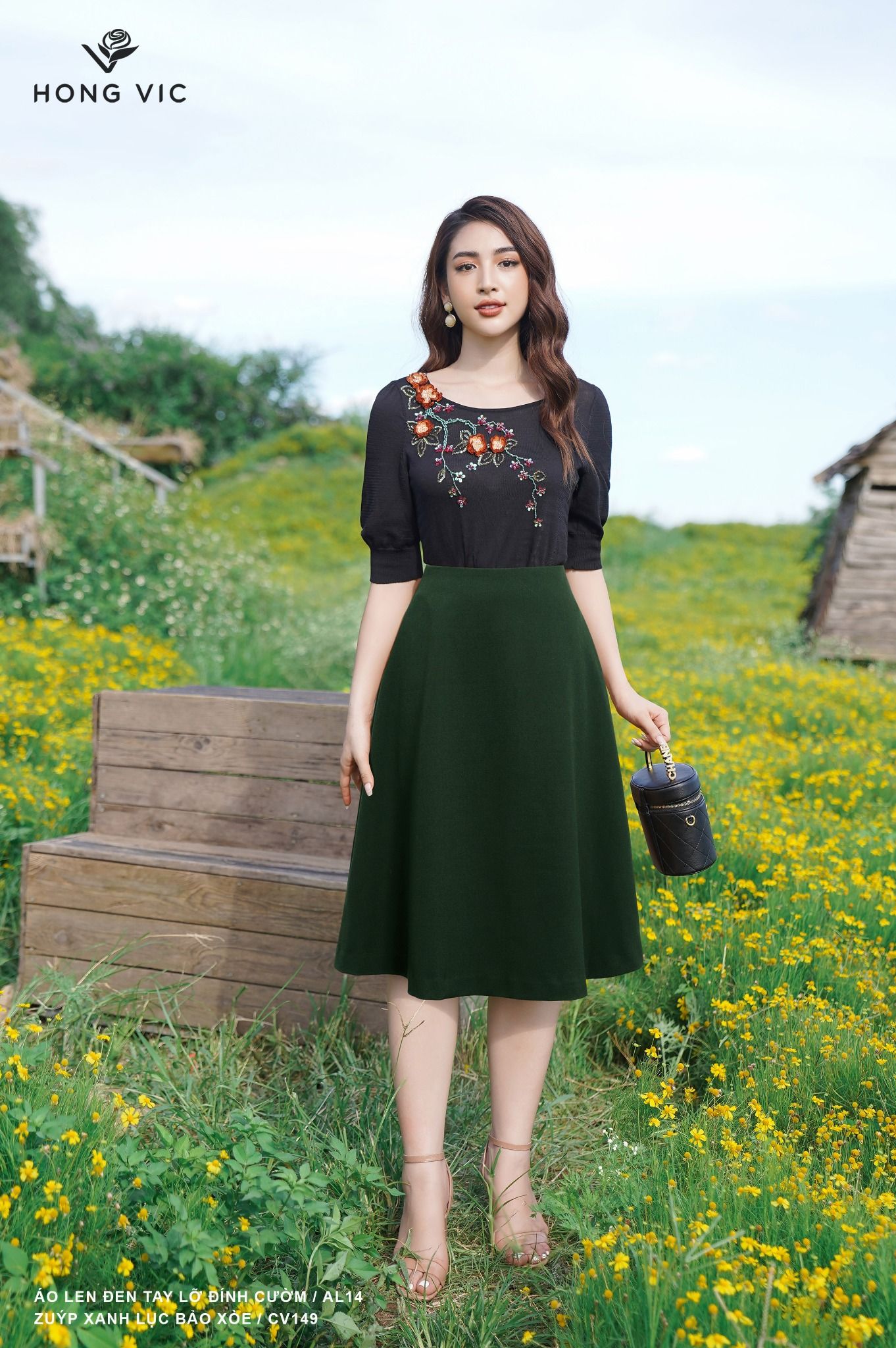 Váy Len Bầu Thu Đông Tay Lỡ Heart Neck Dress Gọn Dáng Co Giãn LAMME #20 Váy Len Bầu Thu Đông Tay Lỡ Heart Neck Dress Gọn Dáng Co Giãn LAMME