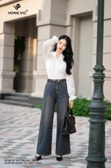 Quần bò suông túi chéo QB04