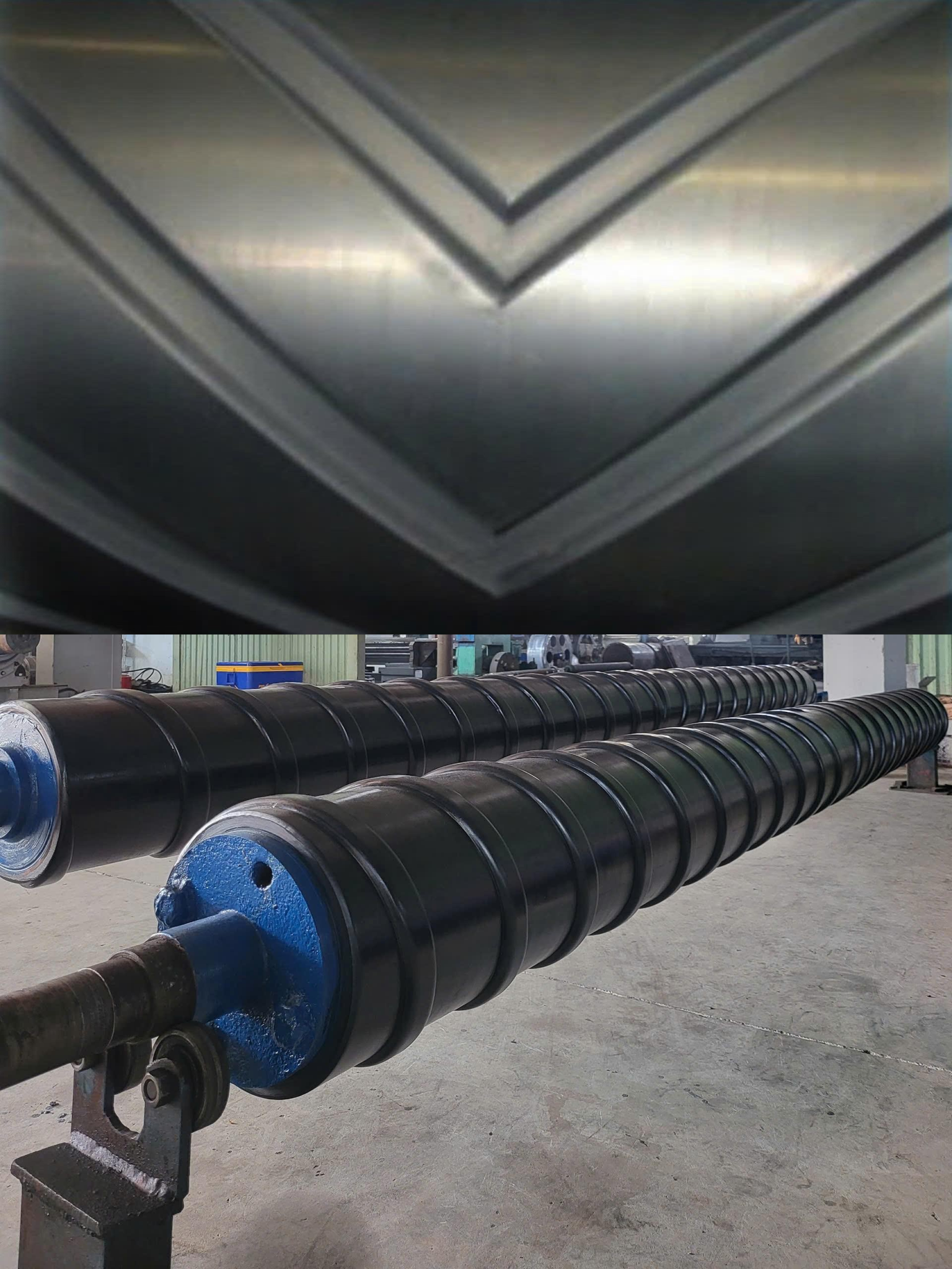 Lô cao su xoắn đàn chăn (Worm Roll)