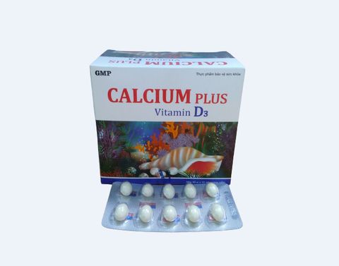 CALCIUM plus VITAMIN D3  ( h/100 viên nang mềm )