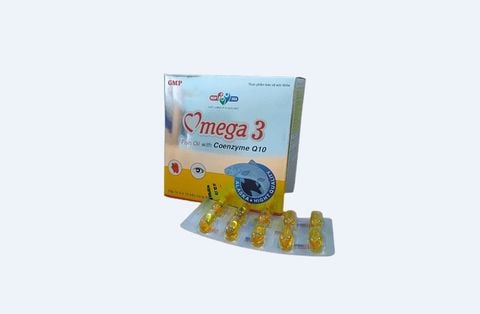 OMEGA3 Fish Oil with Coenzyme Q10  ( H/100 viên nang mềm )