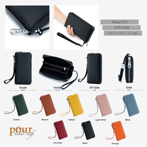 Ví dài da hạt Riba7354