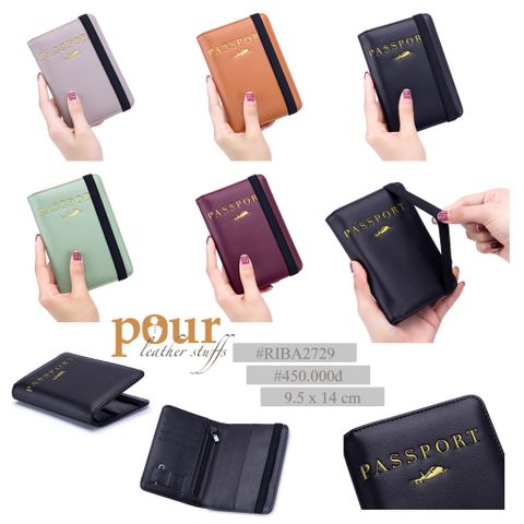 Bọc hộ chiếu riba2729