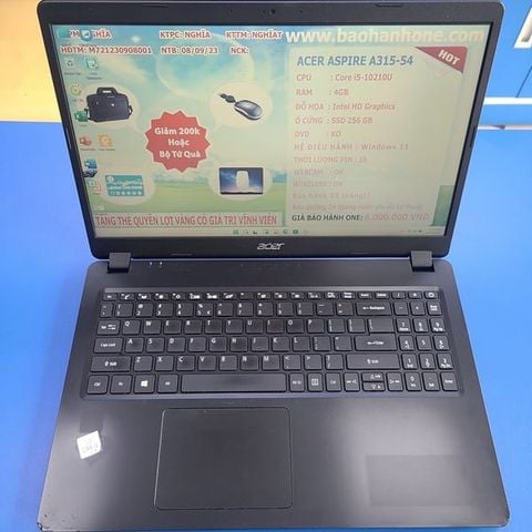 Laptop Acer Aspire A315-54 Cũ 98% Giá rẻ