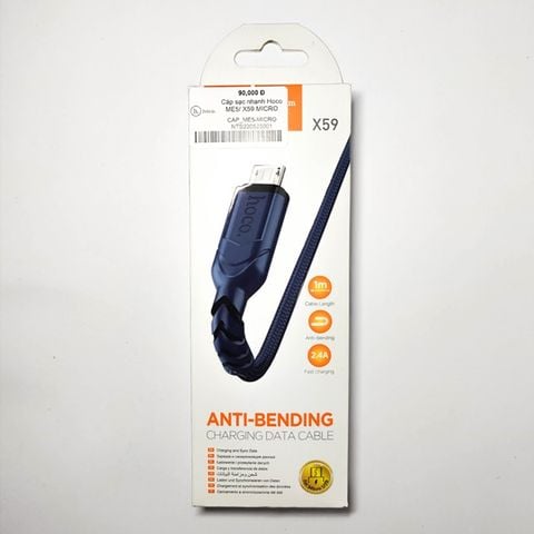 Cáp Sạc Hoco ME5/ X59 MICRO
