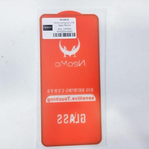 Kính Cường Lực 21D Oppo Reno 5
