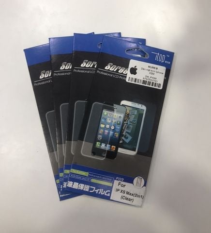 Dán Mặt Kính iPhone XS Max