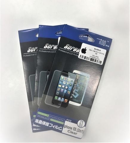 Dán Mặt Kính iPhone 5S