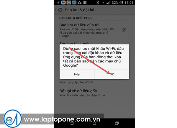 Cài phần mềm điện thoại HTC