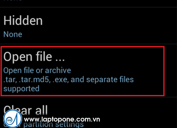 hong dan cai dat ROM cho dien thoai Samsung 1