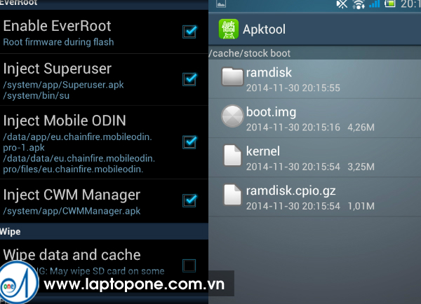 Hướng dẫn cài đặt ROM cho điện thoại Sky
