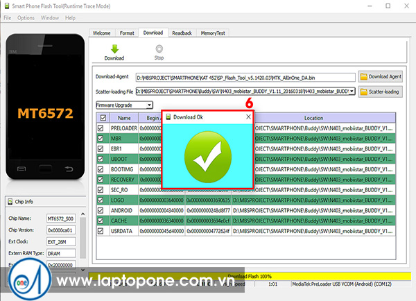 Hướng dẫn cài đặt ROM cho điện thoại Mobiistar