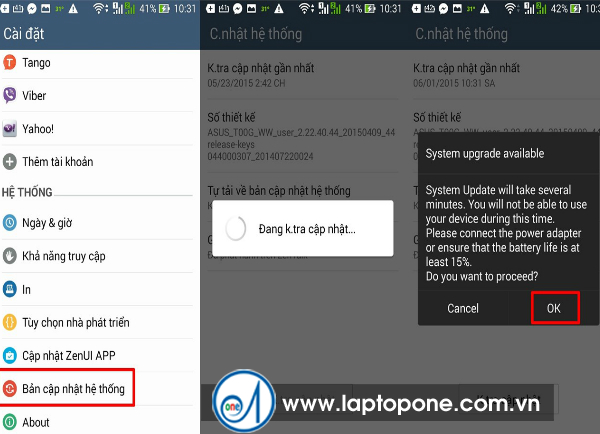 Hướng dẫn cập nhật android 6.0 cho Oppo