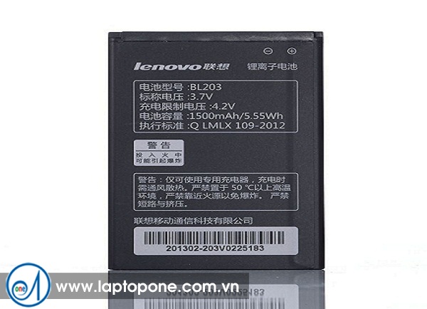 Thay pin điện thoại lenovo chính hãng