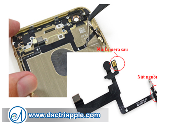 Thay nút nguồn iPhone 6 plus