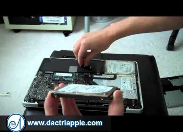 Thay ổ cứng Macbook pro