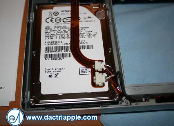 Thay ổ cứng Macbook pro