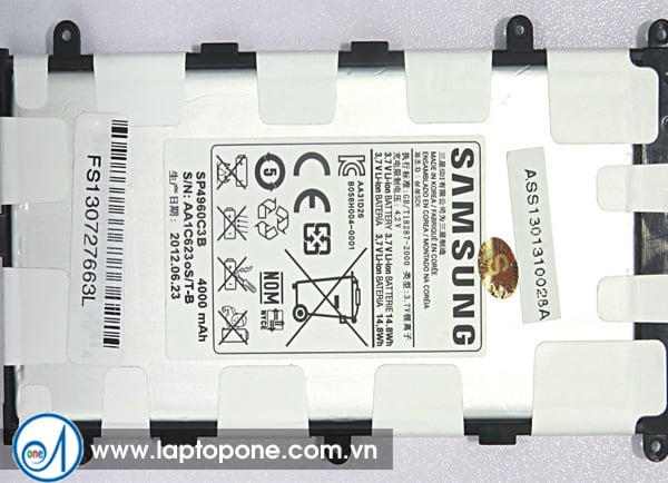 Thay pin Samsung tại trungtambaohanhONE Thay pin Samsung tab t585
