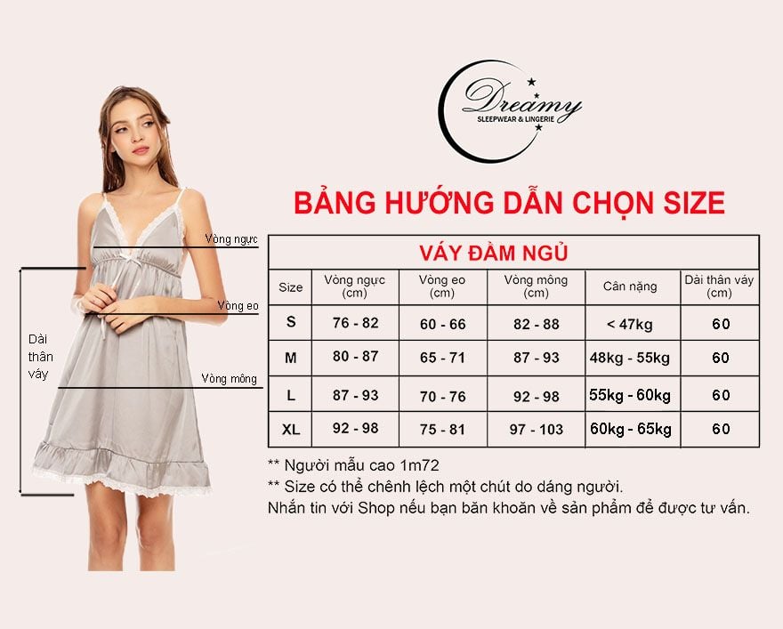 Đầm ngủ Wannabe sang trọng