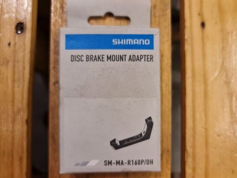 Adapter chuyển từ phanh Flat mount sang Post mount/ Shimano Adapter SM - MA -R160P/DH