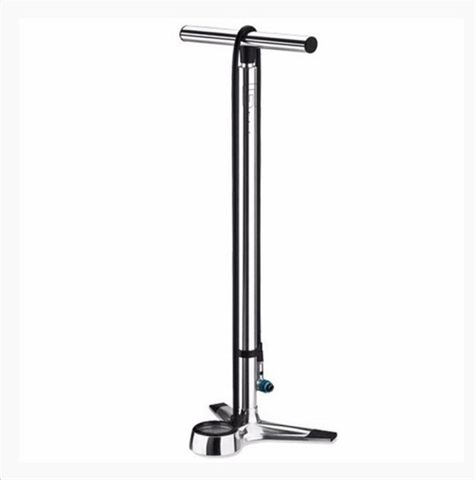 Giyo bơm xe đạp cao cấp GF-15S3/Nhôm/Bạc | Giyo GF-15S3 bike inflator/Alum/Silver