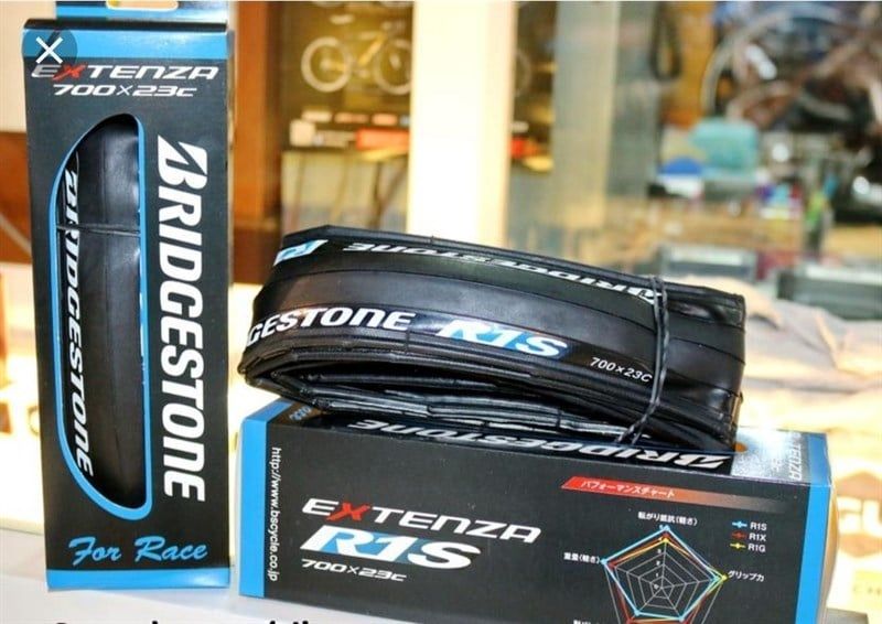 BRIDGESTONE EXTENZA R1S 700x23C タイヤ 2本 超美 軽量