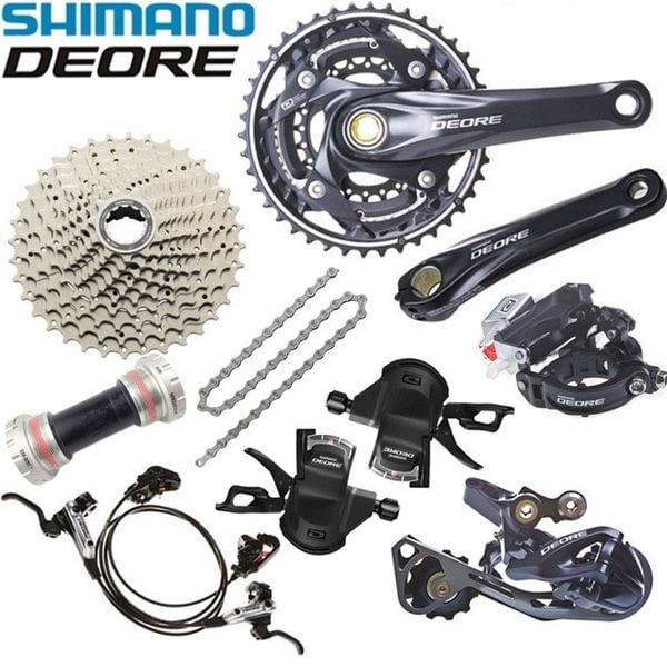 Crankset Jual Groupset Deore Shimano Deore M610 Groupset