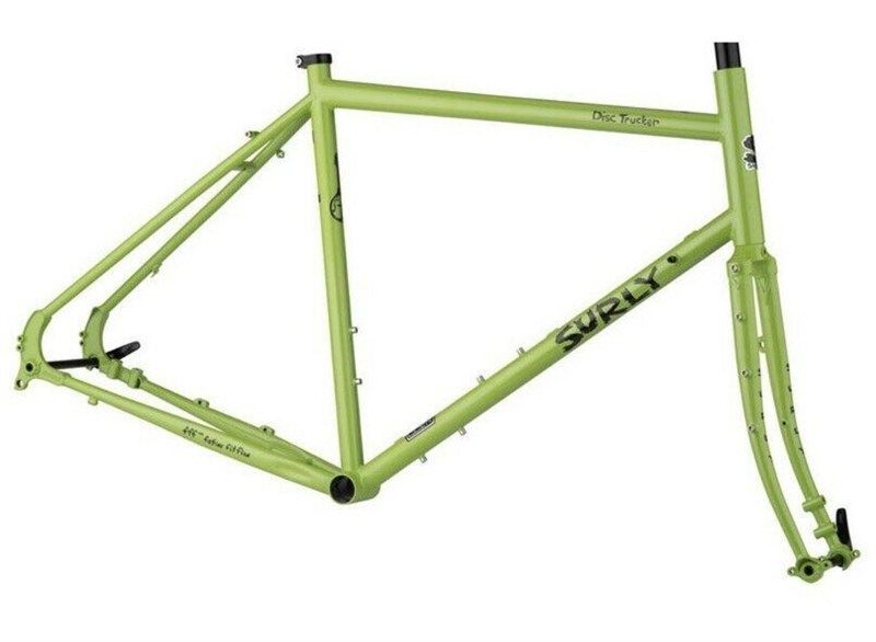 surly disc trucker frame weight