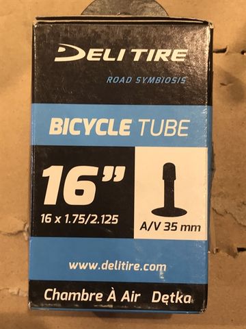 Săm Deli 16x1.75/2.125 AV35mm