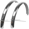  Velo Orange Fluted Fenders, 700c 63mm - Silver 