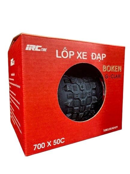  Lốp IRC Boken G-Claw 700x50c 120tpi Kevlar Bead 