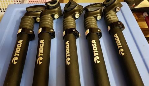 Cọc yên nhún Tioga/27.2/300mm/Đen | Tioga Shock Absorber Seatpost/27.2/300mm/Black