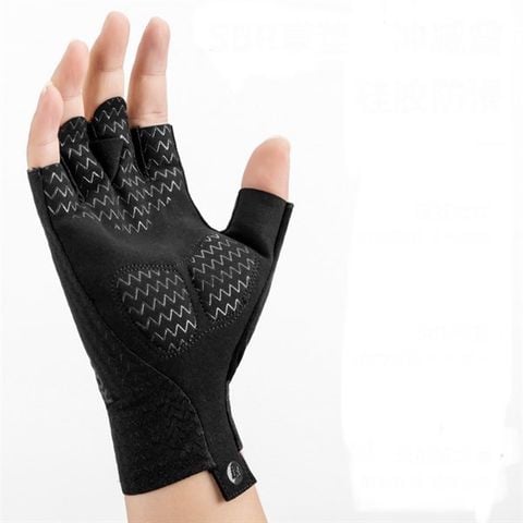 Găng tay Rock Bros màu đen