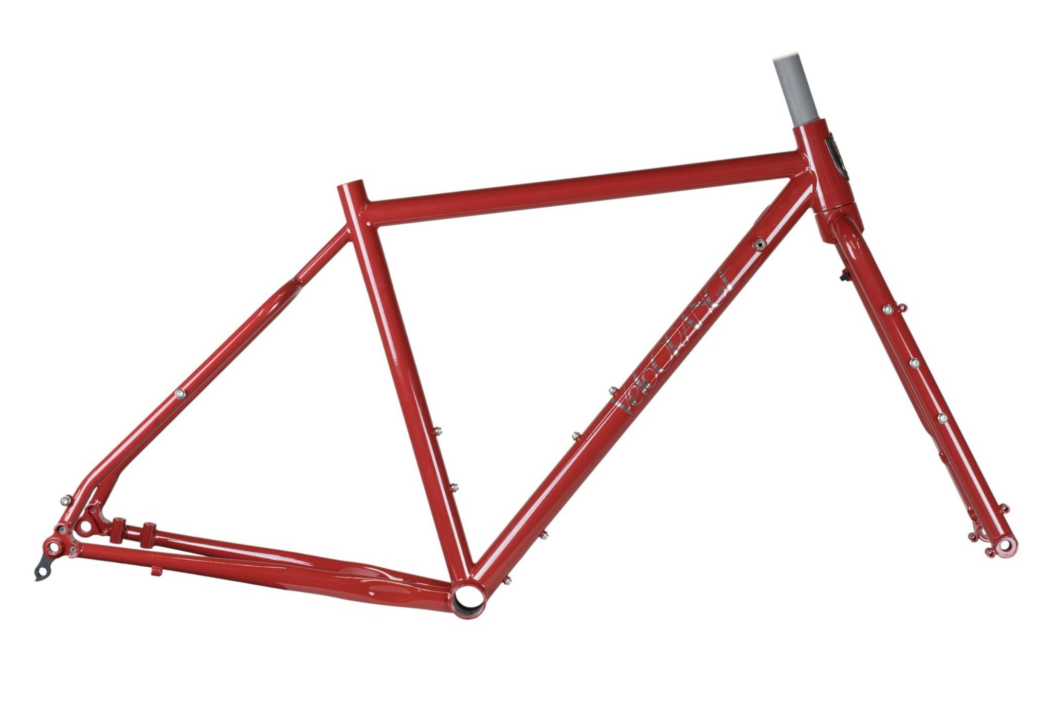  Velo Orange Pass Hunter Frameset/ Size M/ Burgundy 