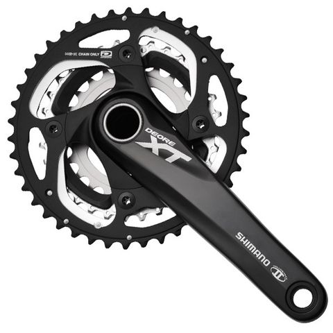 Đùi đĩa SHIMANO Deore XT FC-T780/42-32-24/Đen | SHIMANO Deore XT FC-T780 Crankset/42-32-24/Black