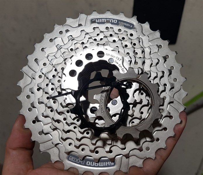  Líp Shimano HG 201 - 9s 12-36 