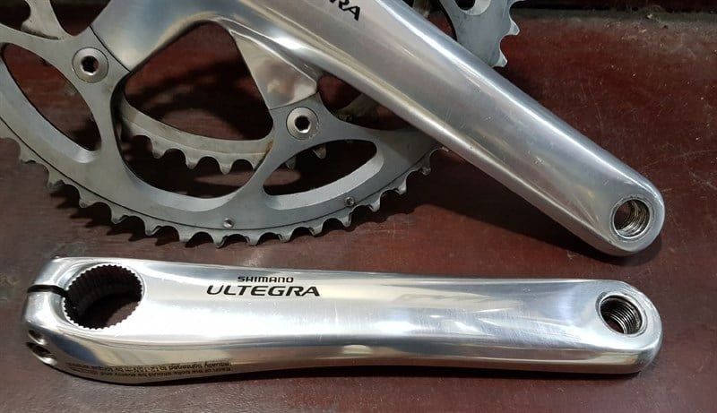  Giò đĩa SHIMANO Ultegra FC-6600/2s/172.5mm/Bạc | SHIMANO Ultegra FC-6600 Crankset/2s/172.5mm/Silver 