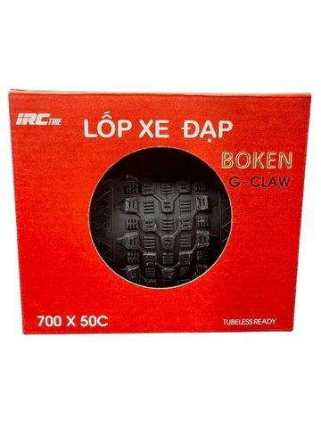 Lốp IRC Boken G-Claw 700x50c 120tpi Kevlar Bead