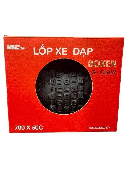  Lốp IRC Boken G-Claw 700x50c 120tpi Kevlar Bead 