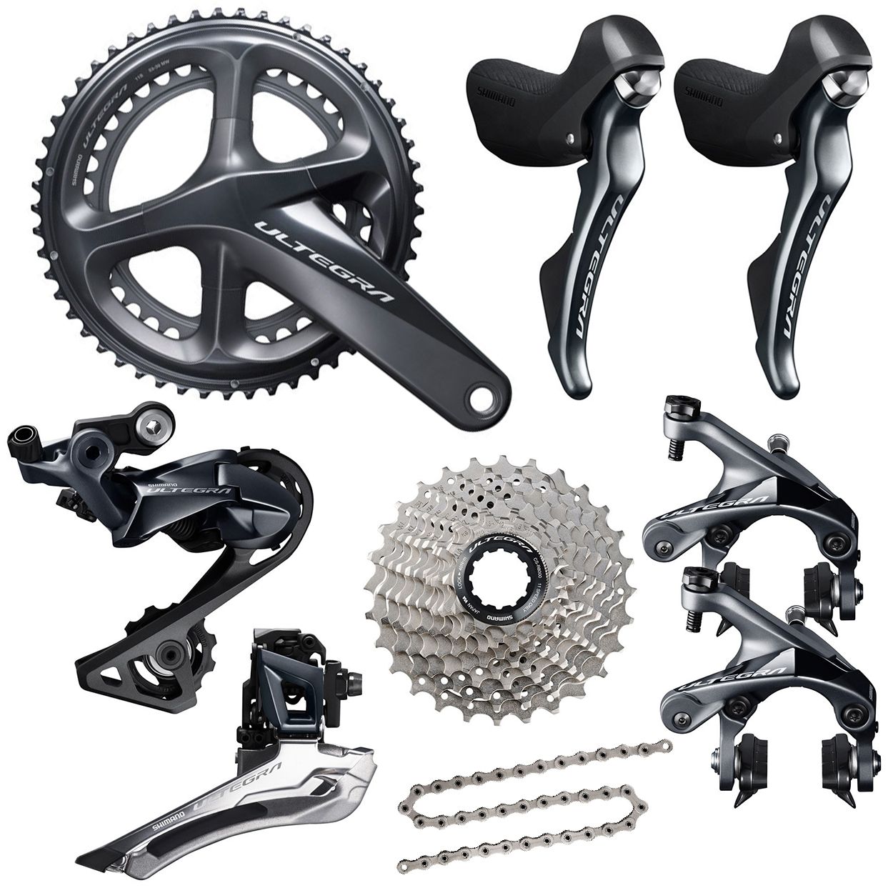  Bộ cấu thành xe đạp Shimano R8000 Bike Groupset 